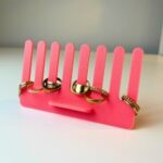 Laser Cut Ring Display Stand