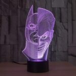 Batman Joker 3D Lamp Vector Model dxf File