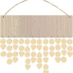 Laser Cut Family Wall Hanging Birthday Calendar Board