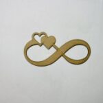 Laser Cut Wood Infinity Heart Craft Shape Cutout Free Vector