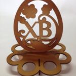 Easter Egg Holder Laser Cut Vector Model Free Vector