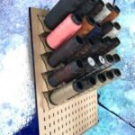 Laser Cut Sewing Thread Spool Holder Stand Free Vector