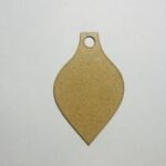 Laser Cut Blank Christmas Ornament Shape Free Vector