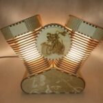 Laser Cut Harley Davidson Lamp Free Vector