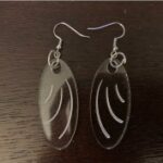 Laser Cut Acrylic Earrings SVG File