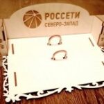Laser Cut Desk Calendar Base With Pen Holder Free Vector