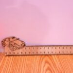 Laser Cut Car Kids Wooden Ruler Free Vector