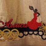 Laser Cut Dance Ribbon Holder Flamenco Medal Display Free Vector