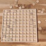 Laser Cut Multiplication Table Montessori Math Wooden Set