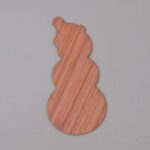 Laser Cut Snowman Wood Cutout Unfinished Craft Free Vector