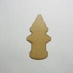 Laser Cut Wooden Fire Hydrant Cutout Free Vector
