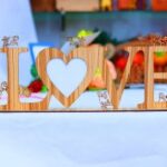 Laser Cut Love Heart Photo Frame 3mm Free Vector