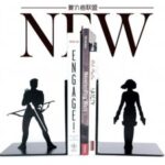 Laser Cut Marvel Heroes Black Widow and Hawkeye Bookend Free Vector