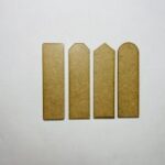 Laser Cut Wooden Bookmark Cutout Free Vector
