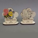 Laser Cut Kindergarten Graduate To Bee Class Figurine Free Vector