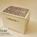 Laser Cut Wedding Favor Box Free Vector