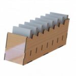 Laser Cut Desk Organizer for Notes DXF File
