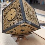 Laser Cut Decorative Donation Box Free Vector