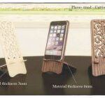 Phone Stand Cutting File Free Vector