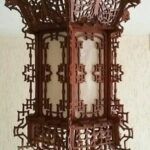 Fancy Chandelier 3D Puzzle CNC Lasercut Free Vector