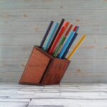Modern Pen Holder for Office and Study Table Free Vector