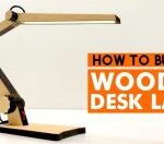Laser Cut 7 Watt Wooden Desk Lamp