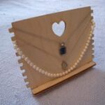 Laser Cut Necklace Stand DXF File