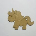 Laser Cut Unicorn Unfinished Cutout Shape Free Vector