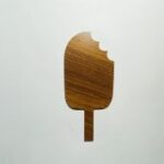 Laser Cut Unfinished Wood Popsicle Ice Cream Cutout Shape Free Vector
