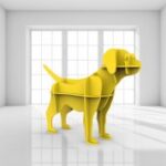 Laser Cut Dog Shelf DXF File