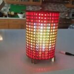 Laser Cut Matrix Lamp SVG File