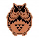 Owl Sitting Laser Cut Engraving Template Free Vector