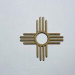 Laser Cut Zia Symbol Shape Wood Craft Cutout Free Vector