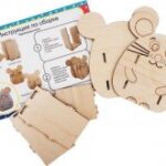 Laser Cut New Year Mouse Pencil Holder DXF File