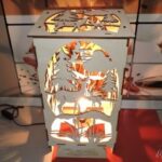 Laser Cut Bambi Forest Night Light DXF File