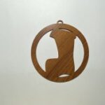 Laser Cut Stocking Christmas Tree Decoration Bauble Free Vector