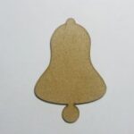 Laser Cut Bell Cutout Unfinished Wooden Shape Free Vector