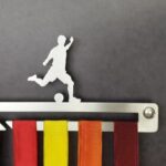 Laser Cut Football Wall Medal Hanger Free Vector