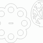 Stand Egg for Easter Free Vector