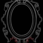 Mirror Frame 0556 dxf File