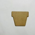 Laser Cut Wooden Flower Pot Cutout Wood Flower Pot Shape Free Vector