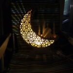Laser Cut Lamp Moon Night Light Template Free Vector