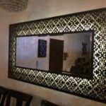 Decorative Mirror Frame Laser Cut Template Free Vector