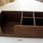 Laser Cut Napkin Holder 300x150x95 Plywood 4mm PDF File
