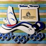 Laser Cut Surfing Medal Hanger Display Rack Free Vector