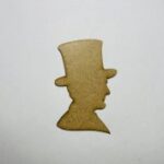 Laser Cut Unfinished Wood Abraham Lincoln Cutout Free Vector