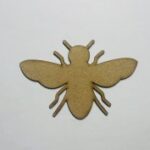 Laser Cut Bumble Bee Cutout Unfinished Wood Shape Craft Free Vector