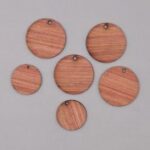 Laser Cut Blank Wooden Circle Ornament Free Vector