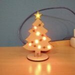 Laser Cut Christmas Tree 3mm MDF Template SVG File