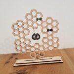 Laser Cut Honeycomb Earring Organizer Earring Display